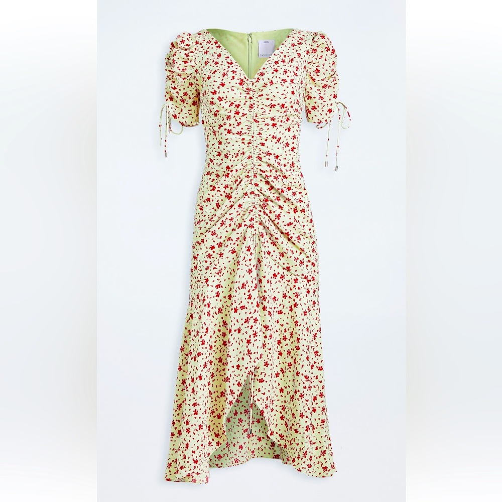 C/MEO Floral Midi Dress